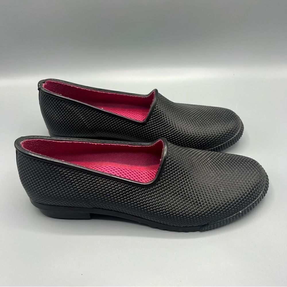 Cougar Ruby Black Waterproof Rain Rubber Slip On Shoes - Picture 5 of 5